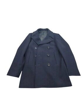 WW2 Vintage Navy Peacoat Wool. Size 38